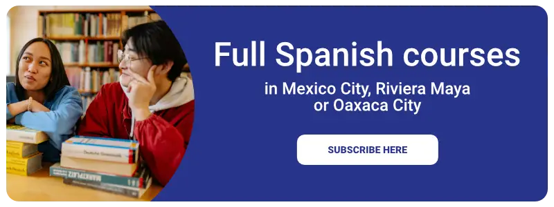 Full Spanish Courses in Mexico City, Riviera Maya and Oaxaca City.