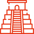 Chichen Itza piramid icon